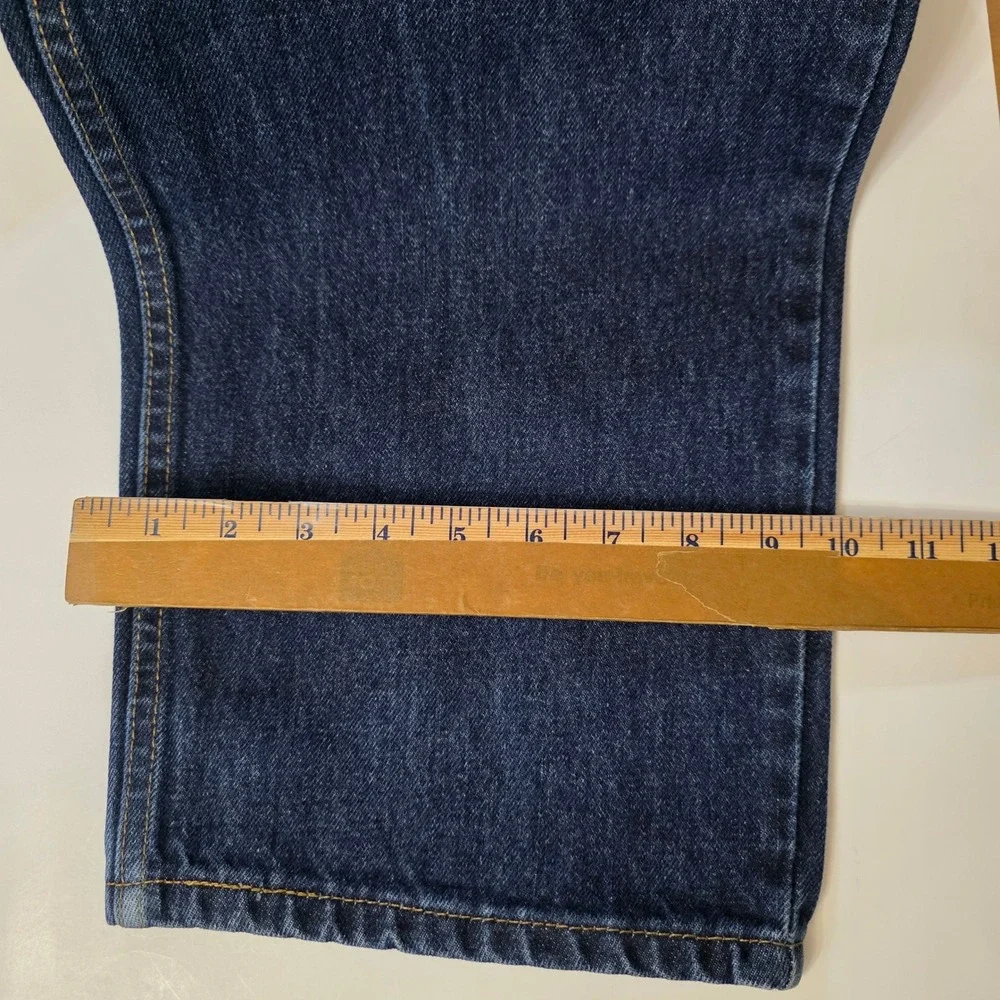 Levi 550 Jeans Mens 42x30 Blue Denim Relaxed Fit Straight Leg Casual
